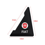 2PCS Fiat Car Door Corner Edge Cover Anti-Scratch Protective Sticker