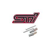 Subaru STI Metal Car Front Hood Grille Emblem Badge Auto Rear Sticker Decal