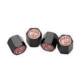 4pcs/set MG Car Air Valve Stem Cap Auto Tyre Valve Covers