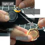 Audi Car Logo LED Light Keychain Key Pendant