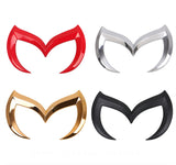 Mazda Bat Logo Metal Car Rear Sticker Decal Auto Trunk Emblem Badge