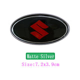 Suzuki Elliptical Metal Car Window Sticker Emblem Badge Decal