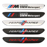 1PC BMW Motorsport Performance Logo Metal Car Sticker Badge Decal