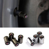 4pcs Alpina Logo Tire Valve Caps