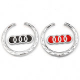 Audi Metal Car Rear Sticker Auto Window Emblem Badge Decal