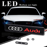 Audi RS Sline Logo Car Front Hood Grille LED Light