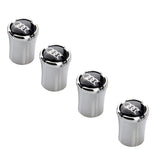 4pcs/set Audi Car Tire Valve Caps Auto Tyre Wheel Air Covers Air Caps