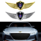 SAAB Logo 3D Metal Wing Car Emblem Sticker Badge Decal