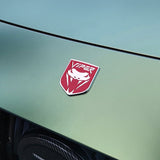 Dodge Viper Logo Metal Car Front Grille Emblem Badge Rear Sticker Decal