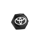 4pcs/set Toyota TRD Logo Stainless Steel Car License Plate Bolts