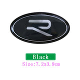 VW Elliptical Metal Car Window Sticker Emblem Badge Decal
