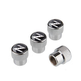 4pcs/set Nissan Nismo GTR Logo Car Air Valve Stem Caps Auto Tyre Valve Covers