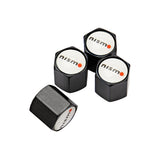 4pcs/set Nissan Nismo GTR Car Air Valve Stem Cap Auto Tyre Valve Covers