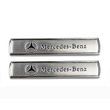 2pcs Mercedes Benz AMG Brabus Metal Car Sticker Emblem Badge Decal Decoration