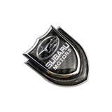 Subaru Shield Carbon Fiber Car Rear Sticker Window Emblem Badge Decal