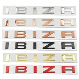 SEAT IBIZA Logo Metal Car Rear Sticker Decal Emblem Badge