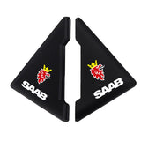2PCS SAAB Car Door Corner Edge Cover Anti-Scratch Protective Sticker