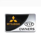 Mitsubishi VIP OWNERS Metal Car Stickers Rear Emblem Badge