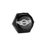 4pcs/set MINI Cooper Logo Stainless Steel Car License Plate Bolts