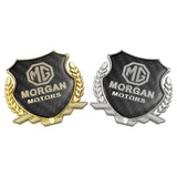 MG Metal Carbon Fiber Car Rear Sticker Shield Trunk Emblem Badge Decal