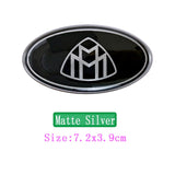 Mercedes Benz AMG Maybach Elliptical Metal Car Window Sticker Emblem Badge Decal