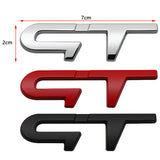 Renault GT Logo Metal Car Rear Sticker Emblem Badge Decal