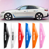 6pcs Mazda TPU Car Door Anti-collision Protective Stickers Bumper Strip Decal