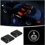 2pcs Mitsubishi Wireless Car Welcome Door Laser Projection LED Light