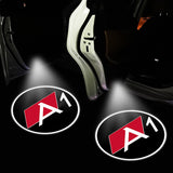 2pcs Audi A4 A5 A3 A8 Q7 Q5 Wireless Car Welcome Door Laser Projection LED Light