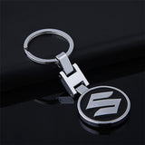 Suzuki Metal Car Keychain Key Ring Holder
