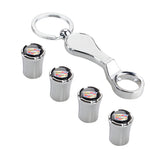 4pcs/set Cadillac Logo Car Air Valve Stem Caps Auto Tyre Valve Covers