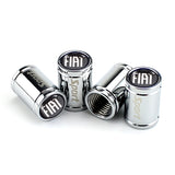 4pcs Fiat Logo Car Tire Valve Caps