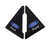 2PCS Ford Musatng Car Door Corner Edge Cover Anti-Scratch Protective Sticker