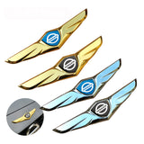 Nissan Metal Wings Car Front Hood Sticker Emblem Badge Decal
