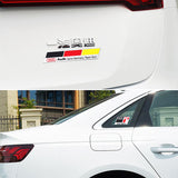 Audi Sline Quattro Aluminum Alloy Car Sticker Nameplate Emblem Badge Decal