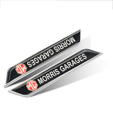 2pcs MG Logo Car Fender Side Sticker Decal Emblem Badge