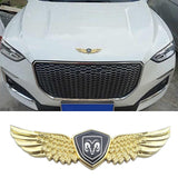 Dodge Metal Wings Car Front Sticker Emblem Badge Decal