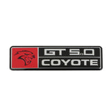 Ford RS ST Wolf Shelby GT350 Aluminum Alloy Car Sticker Nameplate Emblem Badge Decal