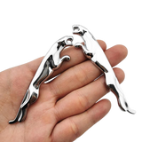 2PCS Jaguar Leopard Metal Car Side Body Sticker Decal Emblem Badge