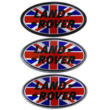Land Rover Elliptical Metal Car Window Sticker Emblem Badge Decal