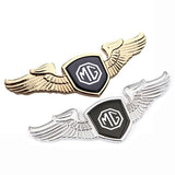 MG Trophy Metal Wings Car Front Emblem Badge Sticker Decal