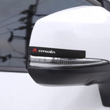 6PCS Citroen Car Door Handle Mirror Protective Anti-Collision Stickers