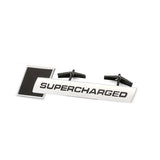 Audi Supercharged Metal Car Front Grille Emblem Badge Sticker