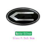 KIA Elliptical Metal Car Window Sticker Emblem Badge Decal