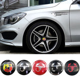 56mm Abarth Car Wheel Center Hub Sticker Decal