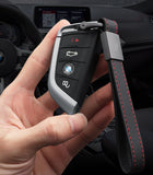Mercedes Benz AMG PU Leather Car Logo Keychain
