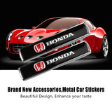 2pcs Honda Mugen Power Metal Car Sticker Emblem Badge Decal Decoration