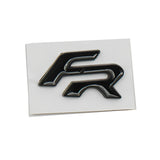 SEAT FR Logo Metal Car Steering Wheel Sticker Emblem Bagde Decal