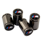 4pcs M Power Logo Tire Valve Caps