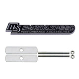Mazda MS Mazdaspeed Logo Metal Car Rear Sticker Decal Auto Body Fender Side Emblem Badge